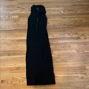 House of Harlow Black Sleeveless Maxi Dress